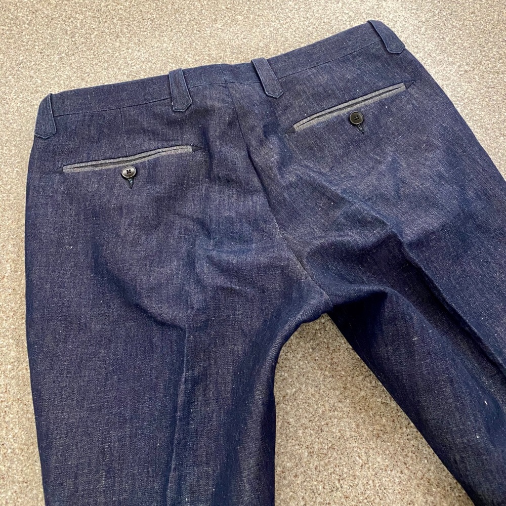 LIKE NEW! Gucci Skinny Fit Denim Chinos! 30